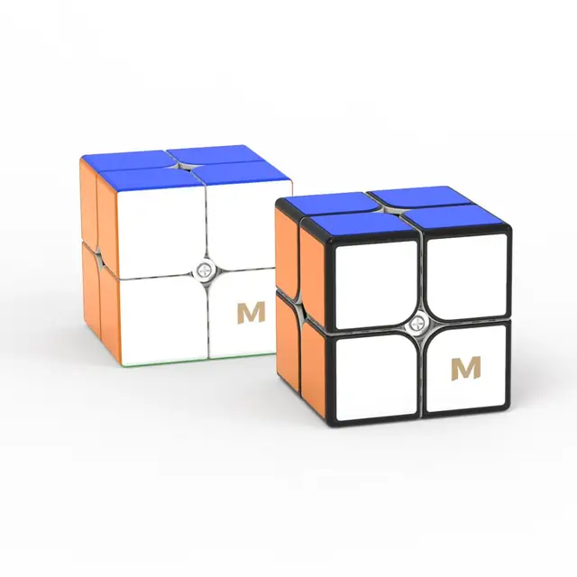 Newest YongJun MGC Elite 2x2 agnetic 2x2x2 speed magic cube YJ MGC2 Elite M puzzle cubo magico educational toys for kids 1