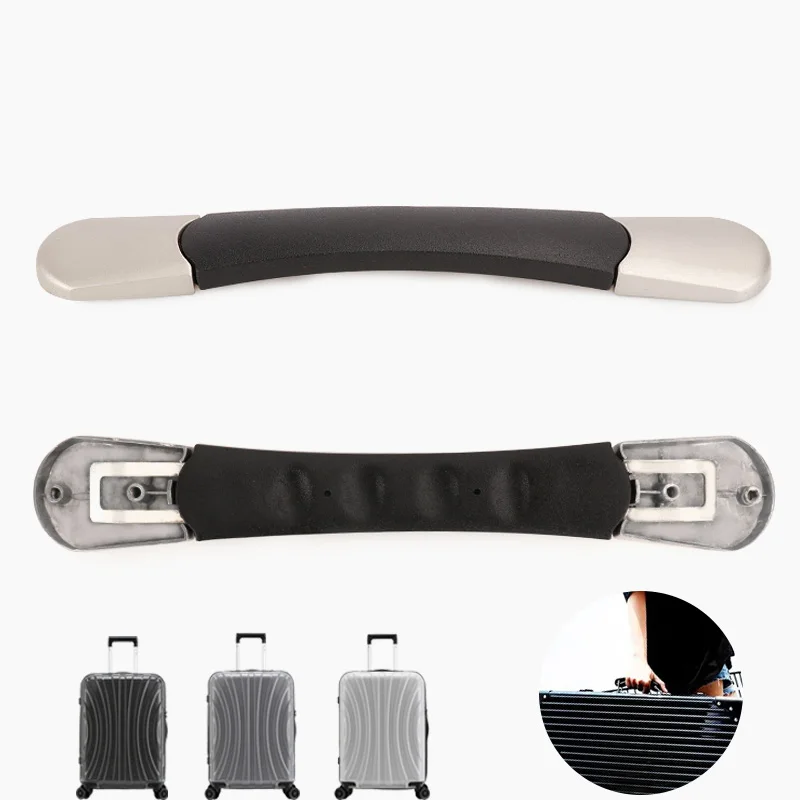 Trolley case handle Hard case handle, password box handle, ABS plating