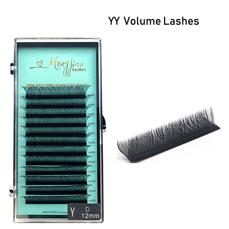 

M&J YY Eyelash Extension pre made volume fans eye lashes 3D eyelash bundles Eyelash Natural eyelashes extension lashes mix mix