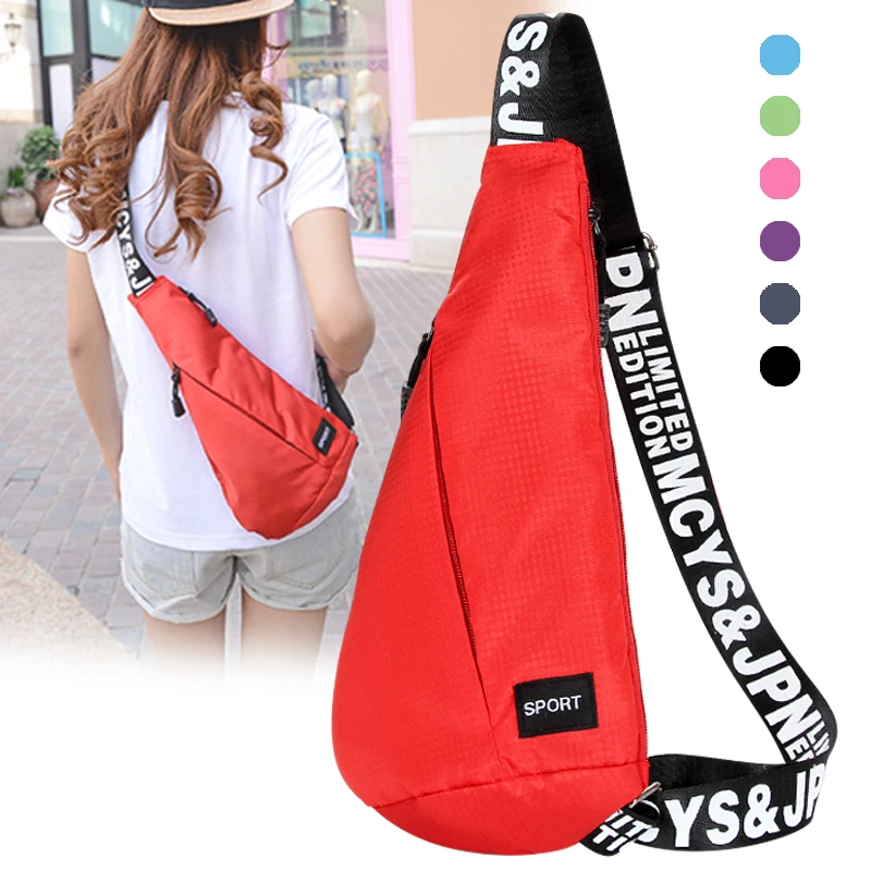 

2019 Spring Season Shoulder Bag Fashion High Quality Leisure Unisex Multiple Color Outdoor Chest Sport