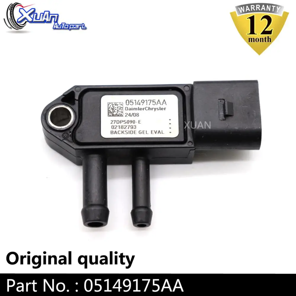XUAN 05149175AB EGR Выпускной DPF сенсор дифференциальная Карта датчик давления для Jeep