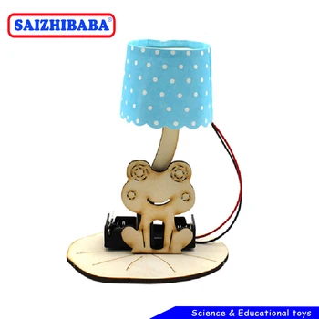 

Saizhi DIY Table Lamp Light Model Kit Educational Toys for Children Exploring Science Child Experiment Handmade Assembly Toy