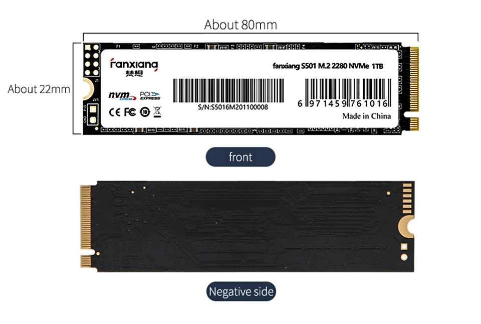 1tb ssd 2.5 internal hard drive Fanxiang M.2 SSD 120GB 256GB 512GB 1TB SSD 2TB hard Drive M2 ssd m.2 NVMe pcie SSD Internal Hard Disk For Laptop Desktop MSI internal solid state drives