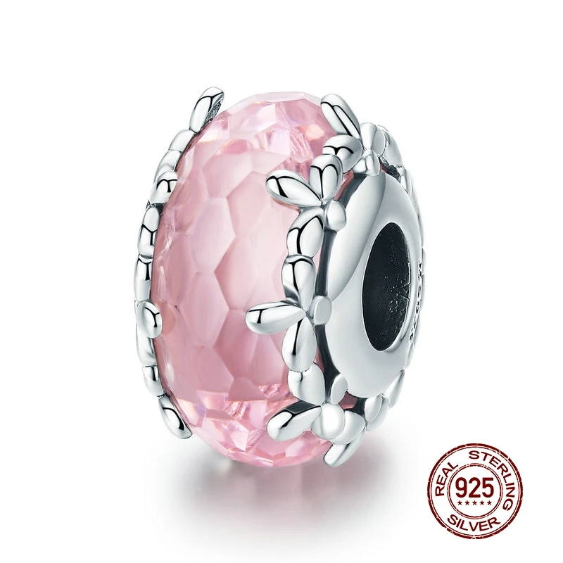 MOWIMO реальные фотообои серебро муранское стекло розовый цветок бусины Подходит