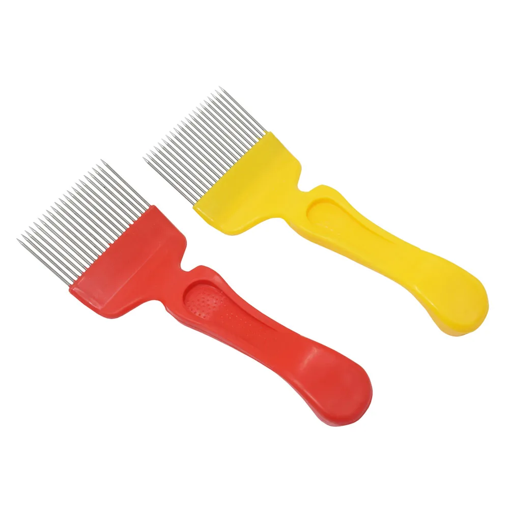 Bee Pin G Tools 21 Pin Aghi Dritti Uncap Pin G Forcelle Manico Acciaio Inossidabile Miele Rake Rake Pala Pettine Attrezzatura Ape