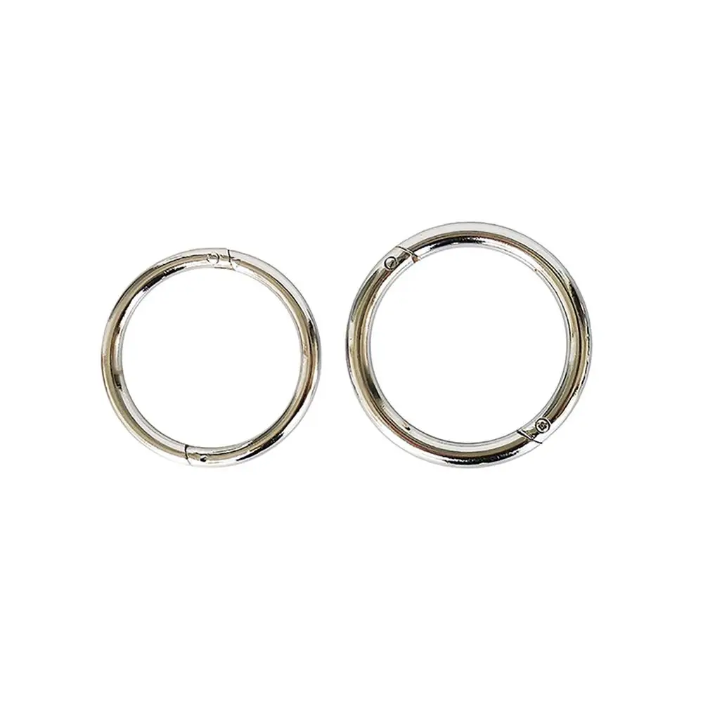 Large Stainless Steel Nose Ring for Cows - Bull Cow Husbandry Accessory with Cattle Traction and Big Circle image 2