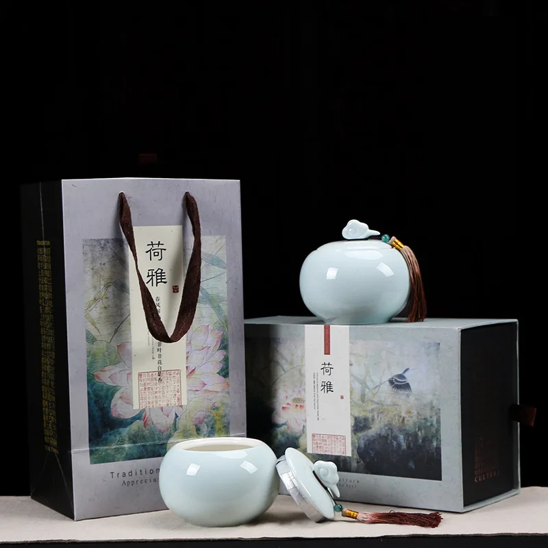 Собака кремация урна высокого качества Celadon фарфоровые урны корзина для питомца собака памятная урна для кошек урны с подарочной упаковке керамические шкатулки