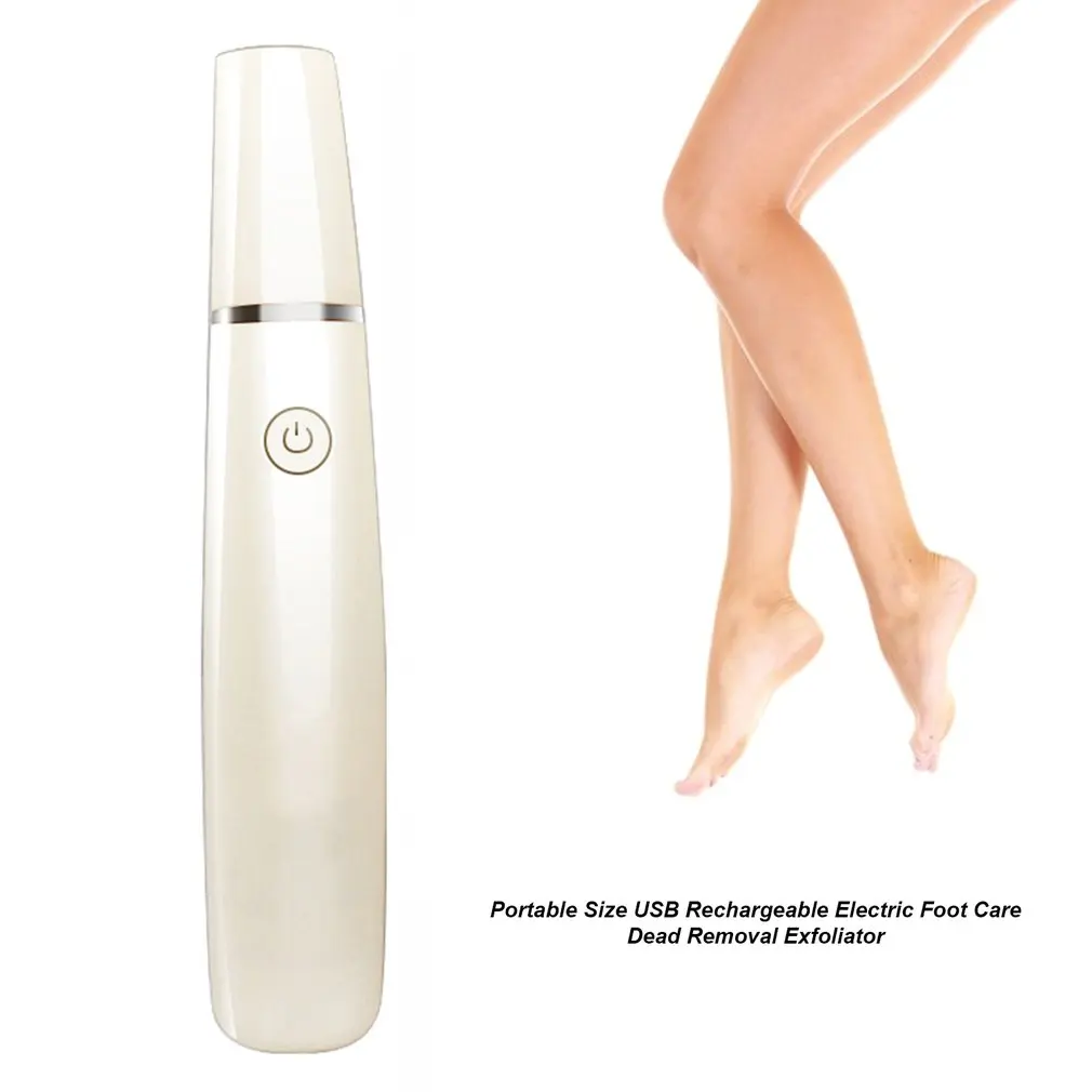 Portable Size USB Rechargeable Electric Foot Care Tool Handheld Design Dead Removal Exfoliator Heel Cuticles Remover Hot Sale