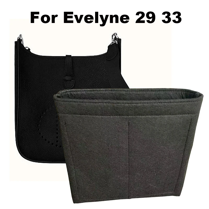 

For Evelyne 29 33 Purse Organizer Insert - 3MM Premium Felt (Handmade/20 Colors)