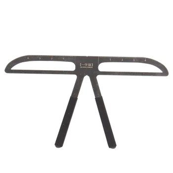 

Eyebrow ruler Three-Point Positioning balance ruler Tattoo Eyebrow template tool Eyebrow measurement thrush card
