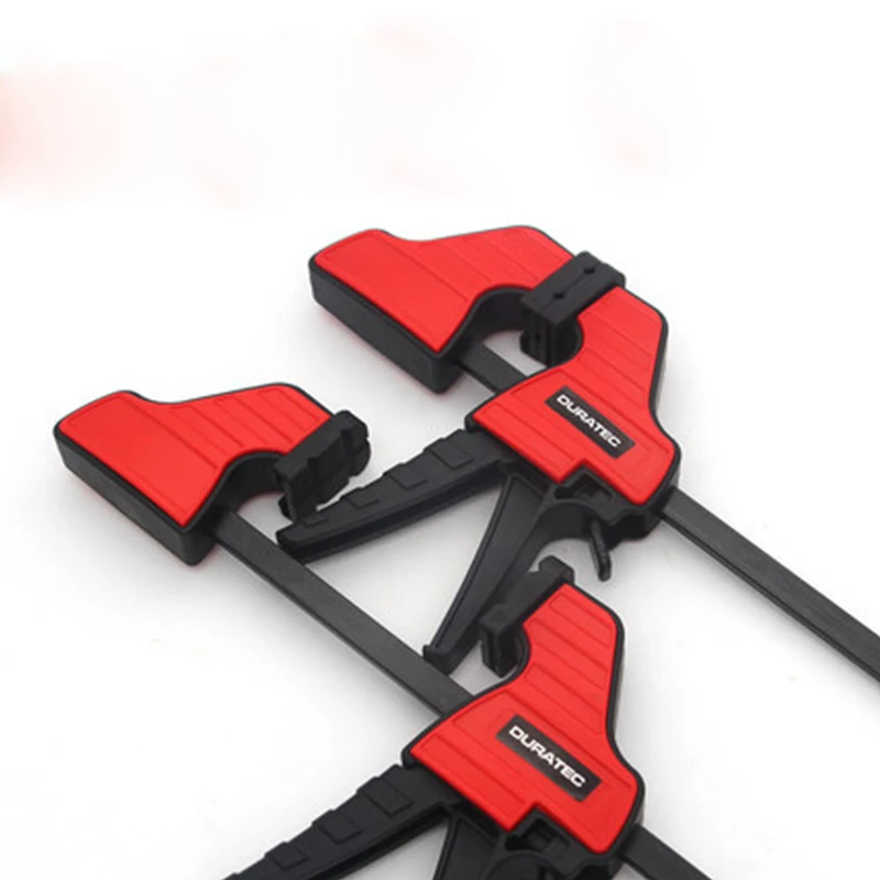 4/6/12/18/24 inch Duratec Heavy Duty F Clamp Woodworking Fixed Clip Quick Grip F Style Bar for Woodworking Tools Clamps