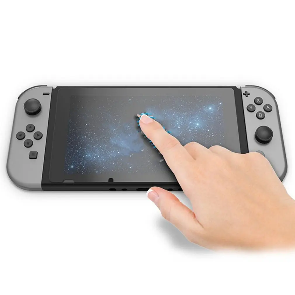 Для nintendo Switch Закаленное стекло пленка 9h изогнутая Защитная пленка для экрана против отпечатков пальцев закаленная пленка Ns игровые аксессуары