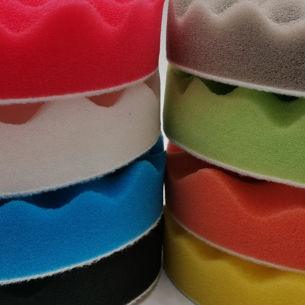 4/5/6/7/8pcs 6inch Polishing Pad Kit 150mm Foam Buffer Kit Buffing Sponge Wax Pad for Removes Scratches car polishing pad car polish pad car polishing sponge wool polishing pad polishing sponge set polishing wheel disc polishing wheel kit