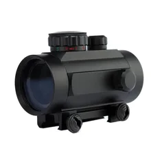  Holographic Sight 1x40 Red Dot Sight Scope Airsoft Red Green Dot Sight Scope Hunting Scope 11mm 20mm Rail Mount Collimator Sight 