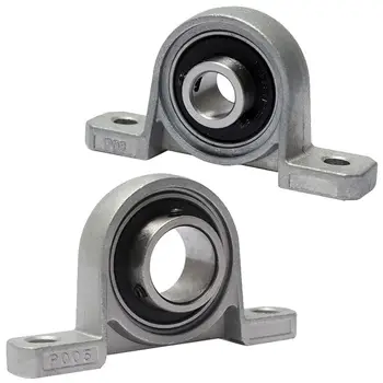 

2pcs 12mm horizontal and vertical bearing ball bearing seat P001 vertical bearing, supported by screws