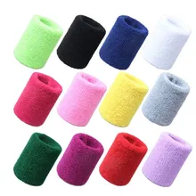 1 шт. напульсники спортивный напульсник повязка на руку пот поддержка запястья бандаж обертывания защита для спортзала Волейбол Баскетбол Теннис горячая распродажа