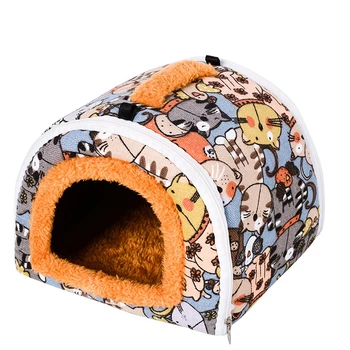 

Pet House Carrier Bag Hedgehog Guinea Pig Cotton Nest Hamster Bag Breathable Outdoor Portable Bags Small Animal Supplies