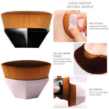 

High Density Seamless Foundation Brush BB Cream Makeup Brushes Loose Powder