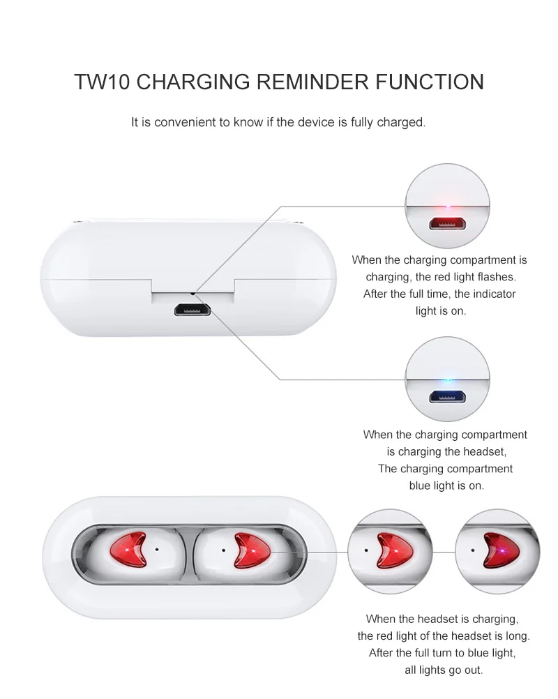 Беспроводная стереогарнитура Bluetooth W10 bluetooth-гарнитура Macaron bluetooth-гарнитура бинокулярная стереогарнитура TWS15 метров передача
