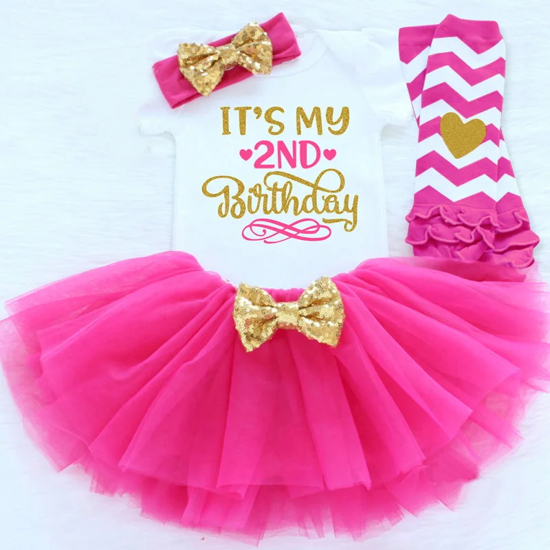 Нарядное платье с Минни Маус для малышей; одежда для маленьких девочек для первого дня рождения; платья для маленьких девочек; платье на крестины - Цвет: 2 Years