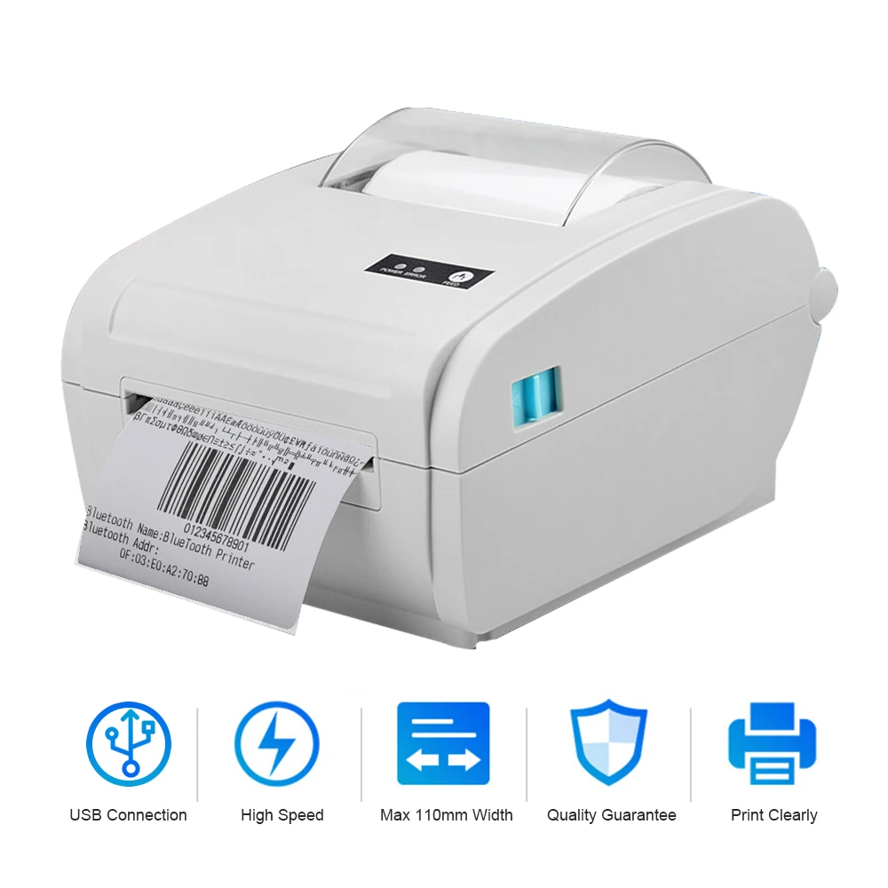 TEROW 110mm USB Desktop Thermal Label 