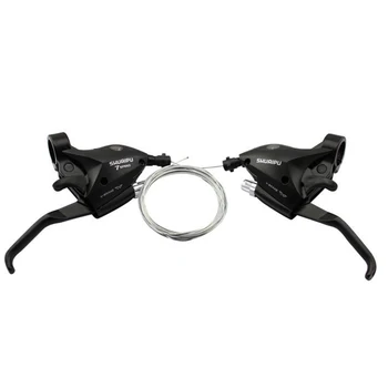 

21 Speed Bicycle Shifter Brake MTB Mountain Road Bike Riding Cycling Disc Brake Levers with Shift Cable Hot Sale