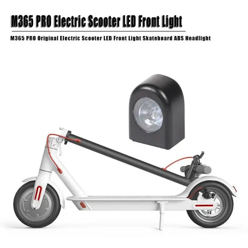 Электрический скутер светодиодный передний легкий скейтборд подсветка АБС для Segway Ninebot ES1 ES4 Xiaomi M365 скутер аксессуары