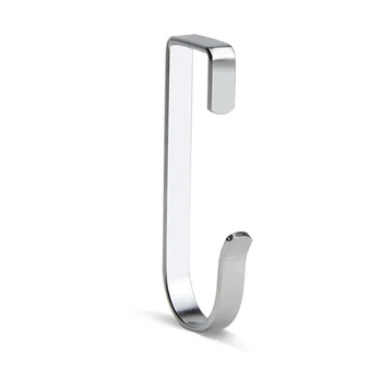 

10 Pcs Stainless Steel Universal Square Hook for Kitchen Bathroom Bedroom Storage Room Office Outdoor Multiple Uses