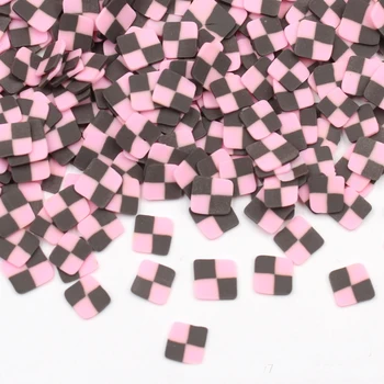 

Chocolate Cubes Slices Sprinkles For Slime Supplies Toy Polymer Clay Fimo Charms Accessories Addition For Fluffy Clear Slime