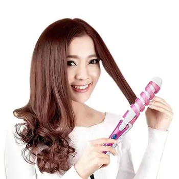 

Hair Curler Practical Portable Home Salon With Plug Styling Tools Spiral PTC Ceramic Multifunctional Curling Irons Travel