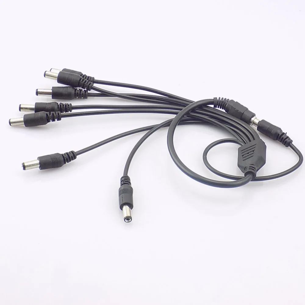 Alimentatore Per Telecamere Alimentatore 12V 5A Con Cavo Sdoppiatore A 8 Vie - Per Telecamere CCTV, Connettore 5.5mm Jvc Monitor - Foto 3