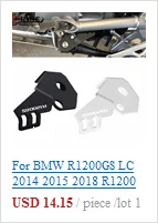 Для BMW R1200GS R1200 GS Adventure LC аксессуары для мотоциклов StainlessSteel боковая подставка переключатель защитный чехол