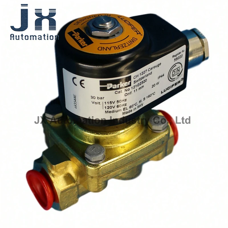 Italy Original Parker Lucifer Solenoid Valve 121g2320 115v/50hz 20w 30bar  G3/8 - Valves - AliExpress