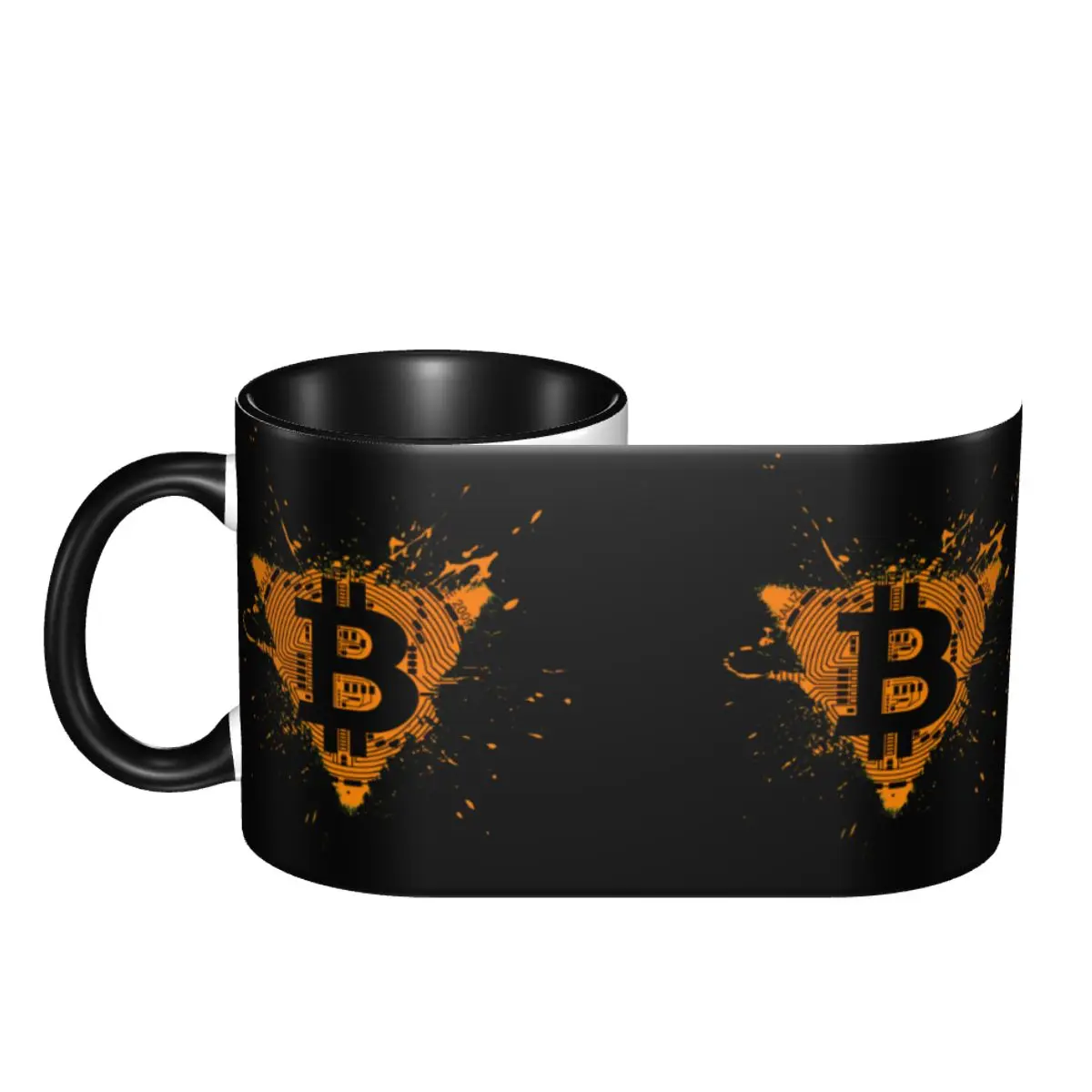 프로모션 Bitcoin BTC 및 Crypto 디자인 Bitcoin Mugs 그래픽 빈티지 컵 머그잔 프린트 농담 bitcoin 케이스  다기능 컵-Freehip.co.kr