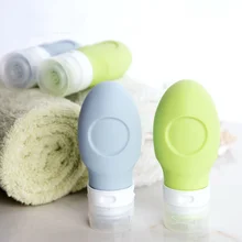 1 шт. силиконовая дорожная переносная бутылка лосьон Бутылочки для шампуня пресс-бутылка портативный диспенсер для мыла 60 мл