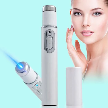 

2019 Portable Blue Light Therapy Wrinkle Soft Scar Acne Remover Device Durable Powerful Pen Spider Vein Eye Skin Care Tools