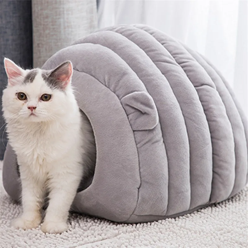 

Sheep Cat Litter Kennel Pet Cat Mat Dog Mat Cat Bed Semi-Closed Cat Sleeping Bag Four Seasons Universal