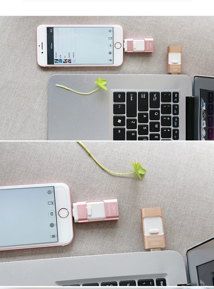 Usb flash drive para iphone e ipad