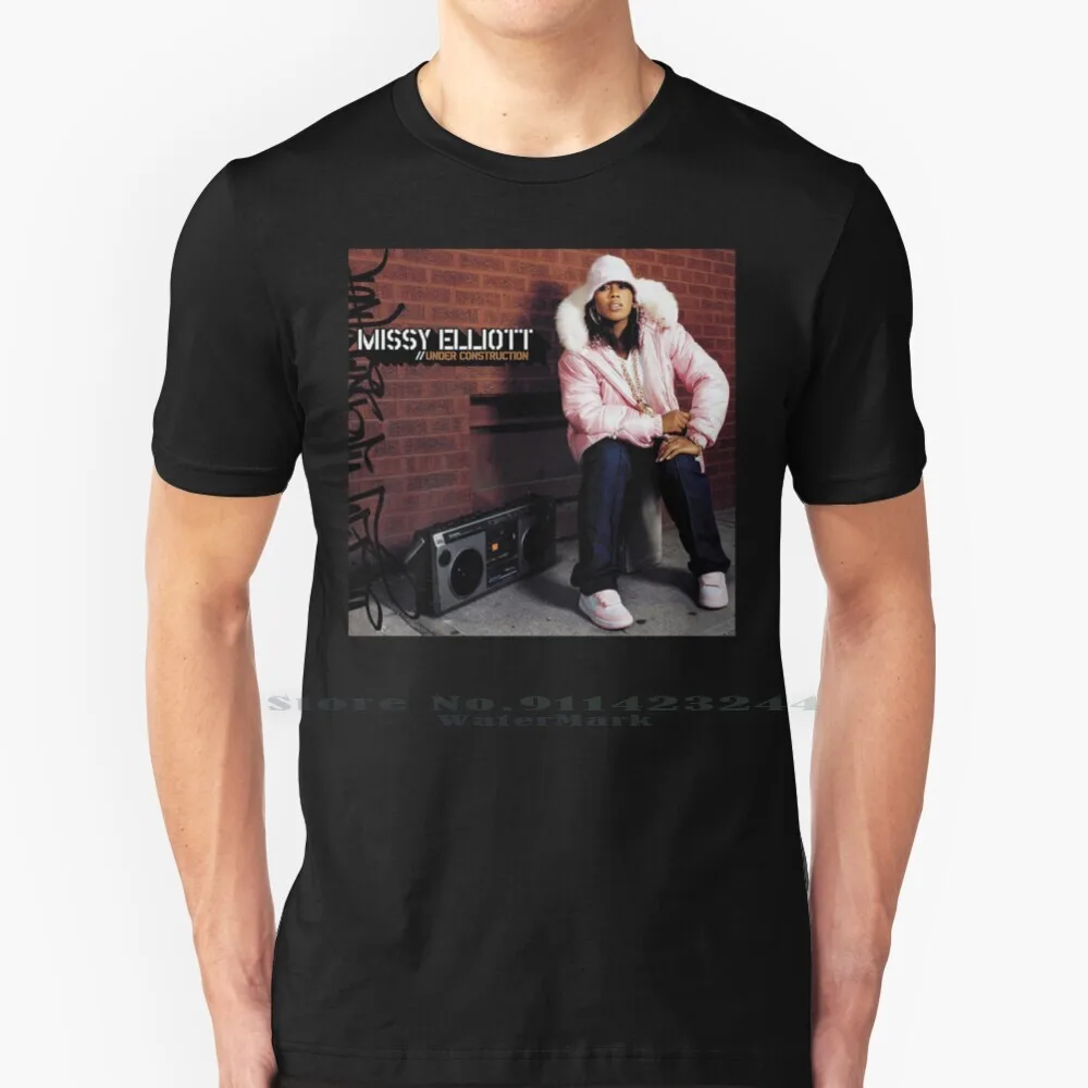 Missy Elliott-Under Construction T Shirt Cotton 6Xl Missy Elliott Supa Dupa Fly Under Construction Così Addictive Oldschohiphop