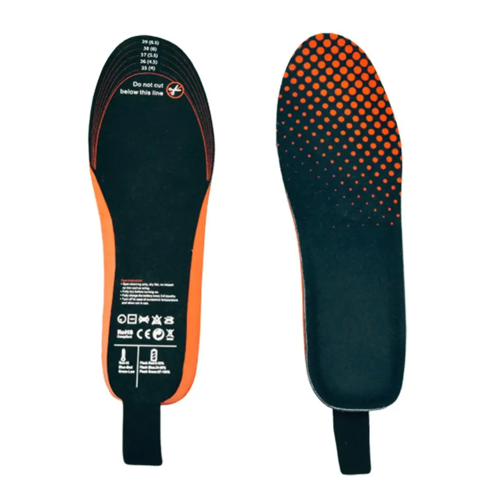 

Winter Remote Control Rechargeable Heating Insole Lithium Battery Electric Heated Insoles for Blood Circulation Promotion