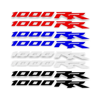 

1pair Motorcycle Bicycle Reflective Waterproof Sticker Logo MOTO Helmet Luggage Sticker for Honda Cbr 1000 Rr CBR 1000RR FASP