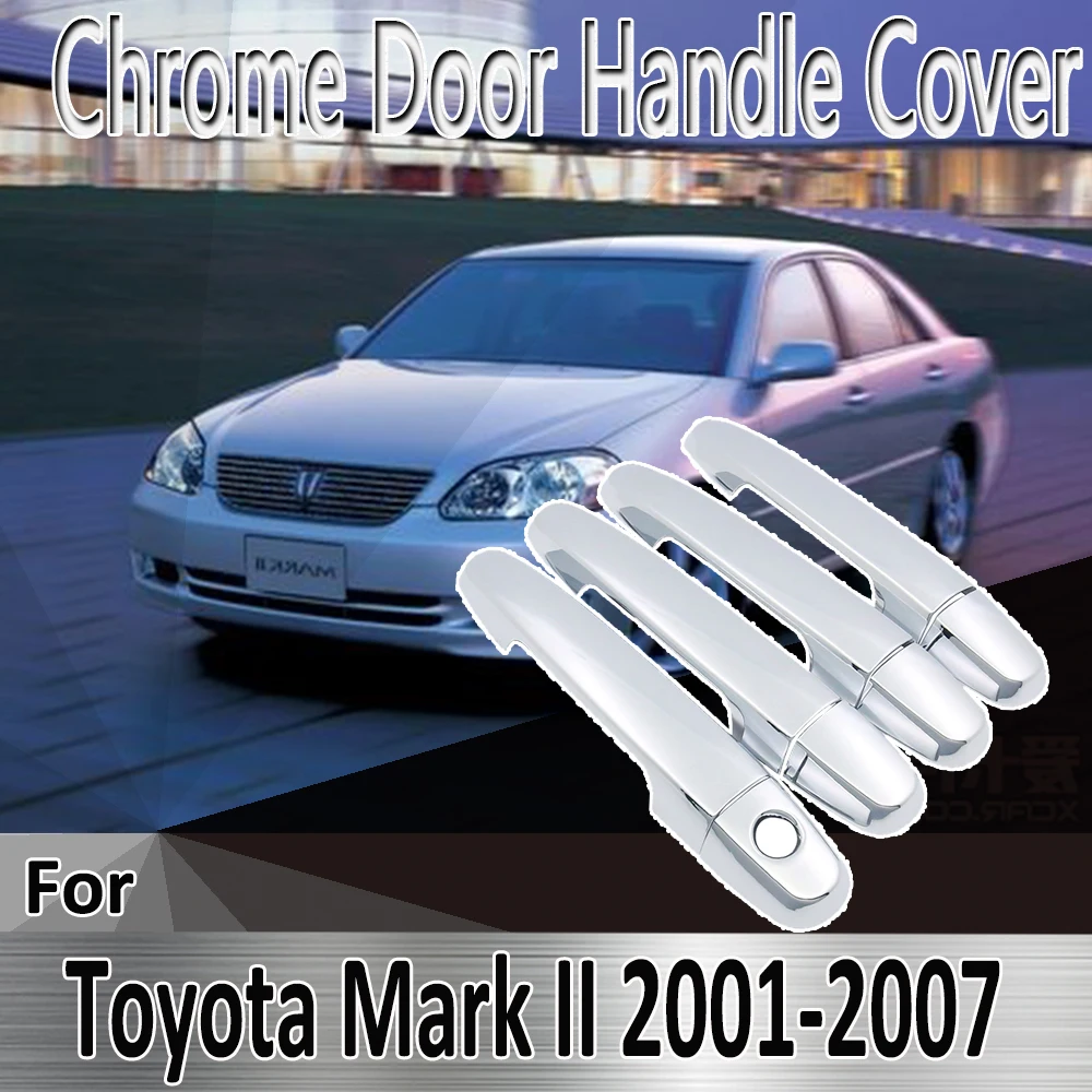 Стикеры для Toyota Mark II X100 2001 ~ 2007 Декоративные Хромированные наклейки на дверную