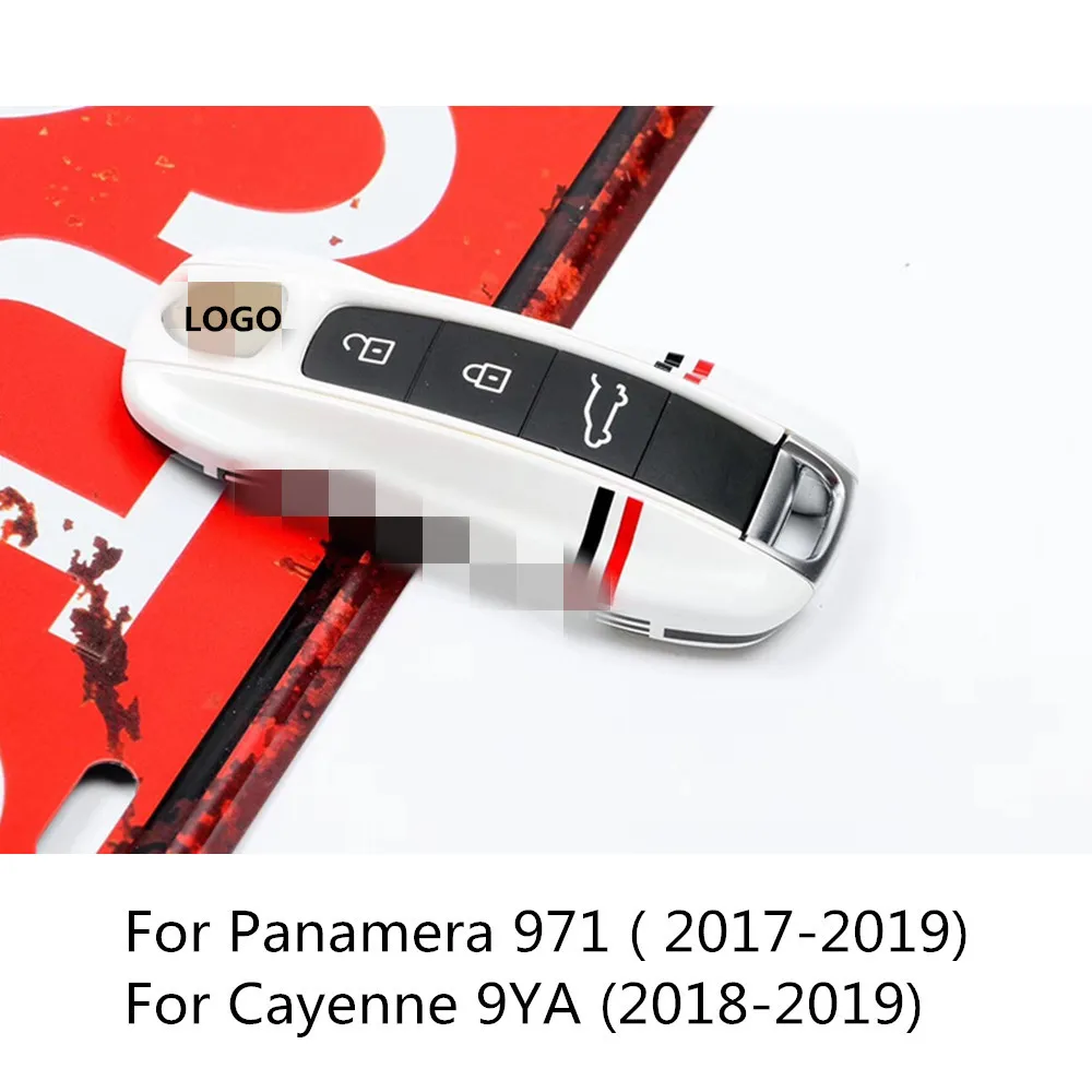 Чехол для автомобильного ключа для Porsche Macan Cayenne Palamera 911 9YA 971, автоматическая сигнализация, пульт дистанционного управления, корпус, умный держатель для ключей, крышка, брелок