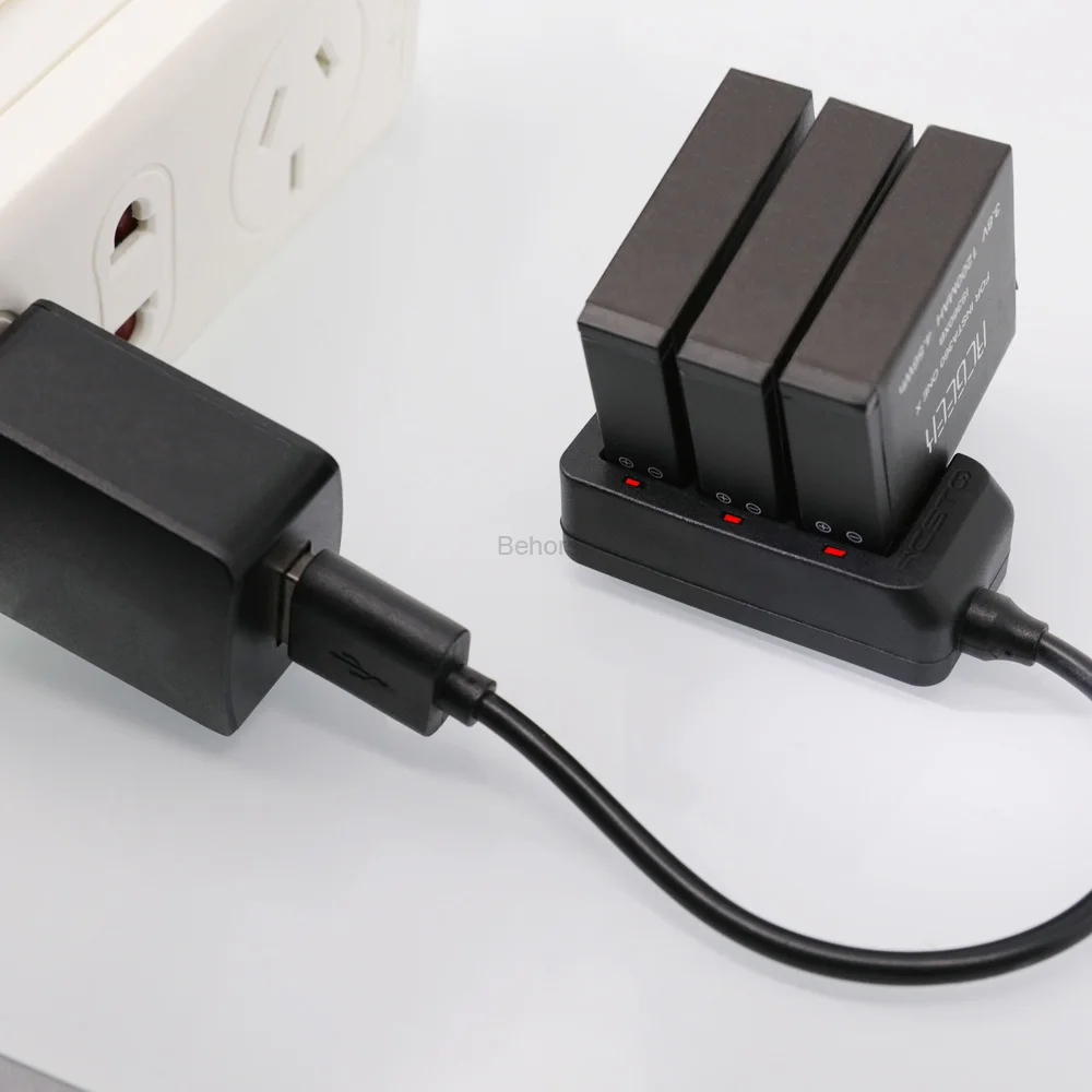 Микро USB двойное зарядное устройство для Insta360 ONE X панорамная камера 3 в 1 быстрая зарядка для аксессуаров батареи