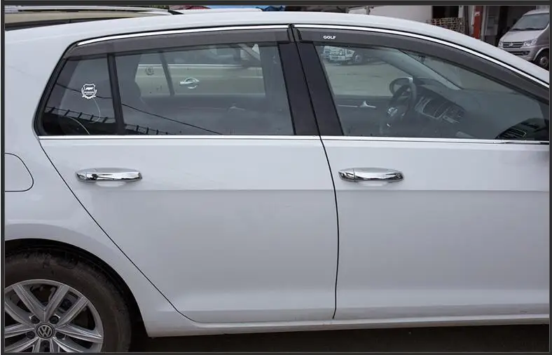 ABS хромированная крышка ручки двери для Volkswagen GOLF 7