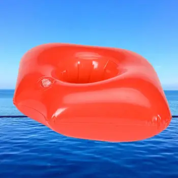 

Creative Kids Water Swimming Toy Lips Cup Holder Inflatable Floating Coasters Children Beach Party Supplies