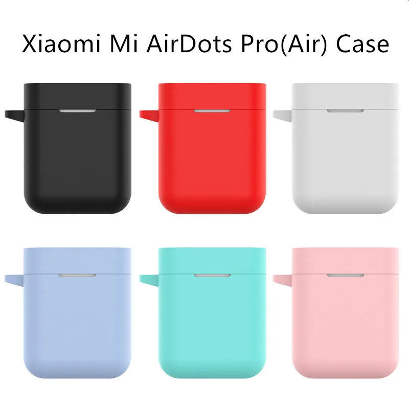 Силиконовый чехол для Xiaomi airdots Pro true Wireless Bluetooth наушники противоударные сумки air
