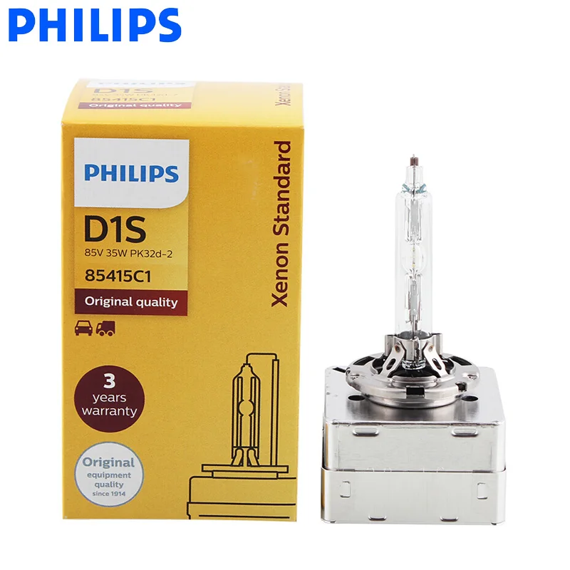 Philips D1S HID 85415 35 Вт ксеноновая стандартная головная лампа 4200K яркий белый