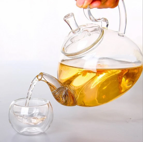 Heat-resistant Glass Teapot Double Wall Glass Teacup Clear Tea Pot Infuser  Qolong Tea Kettle Tea Different Flavors - AliExpress