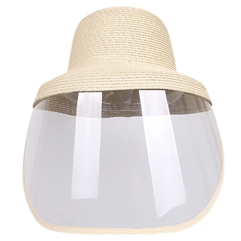 

1Pc Hat Face Cover Hat Outdoor Sun Hat Summer Hat For Lady Multi-Function Protective Cap Anti Fog Dust Mask Removable